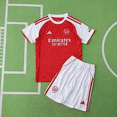 Arsenal Camiseta Local 2025/26 - Niños
