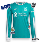Liverpool Player Tercera Camiseta 2025/26 - Manga Larga