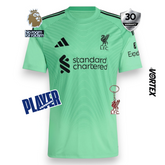 Liverpool Camiseta de Portero 2025/26 - Versión Jugador