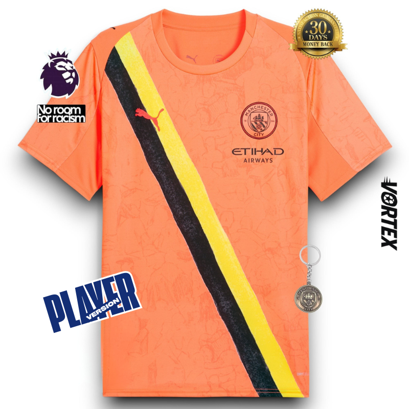 Manchester City Camiseta de Portero 2025/26 - Versión Jugador