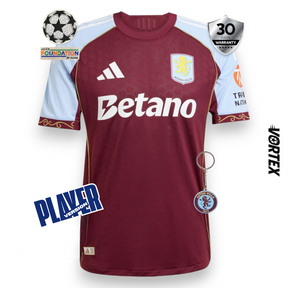 Aston Villa Camiseta Local 2025/26 - Versión Jugador