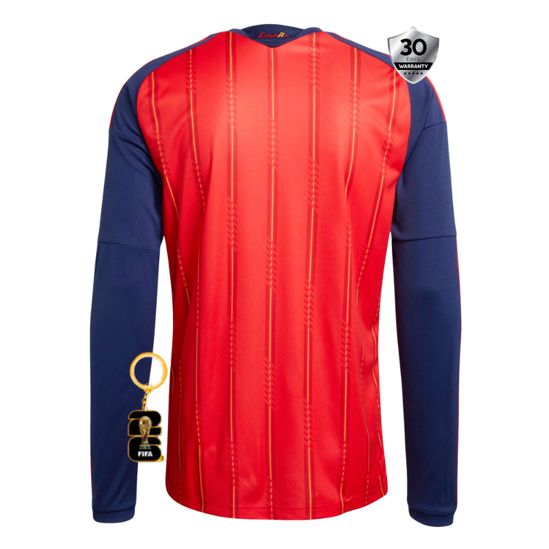 España Mundial Camiseta Local 2026 - Manga Larga