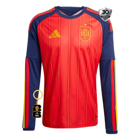 España Mundial Camiseta Local 2026 - Manga Larga