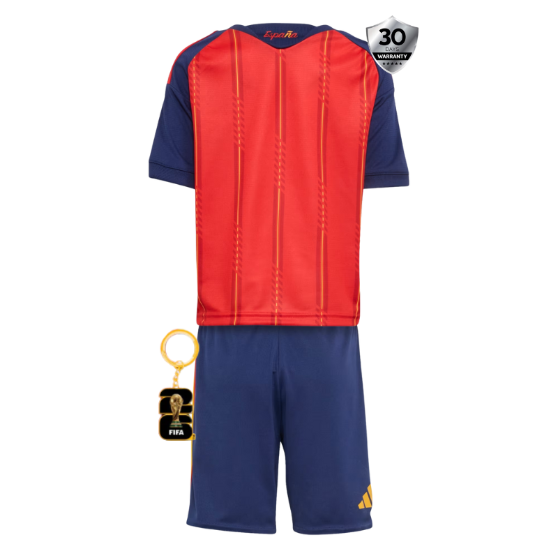 España Set Mundial Camiseta Local 2026 - Niños