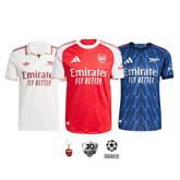 COMBO Arsenal Camisetas 2025/26