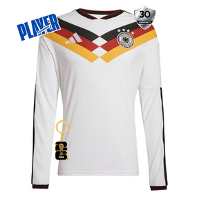 Alemania Mundial Camiseta Local 2026 - Manga Larga - Versión Jugador