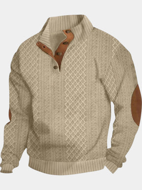 Javier | Suéter Retro de Confort Clásico